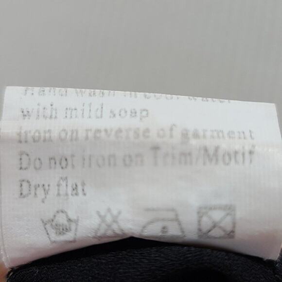 Glamdollz black long sleeve button down - Picture 14 of 14